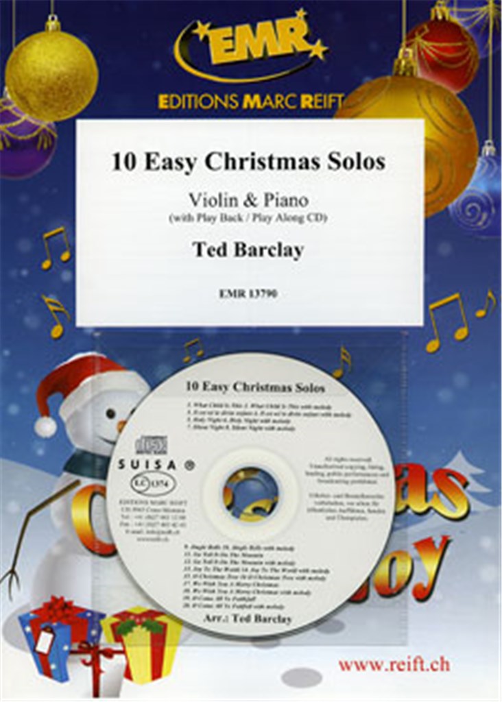10 Easy Christmas Solos